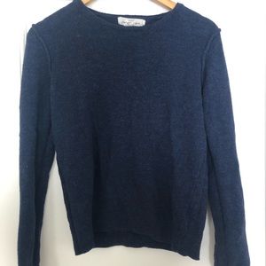Navy blue sweater